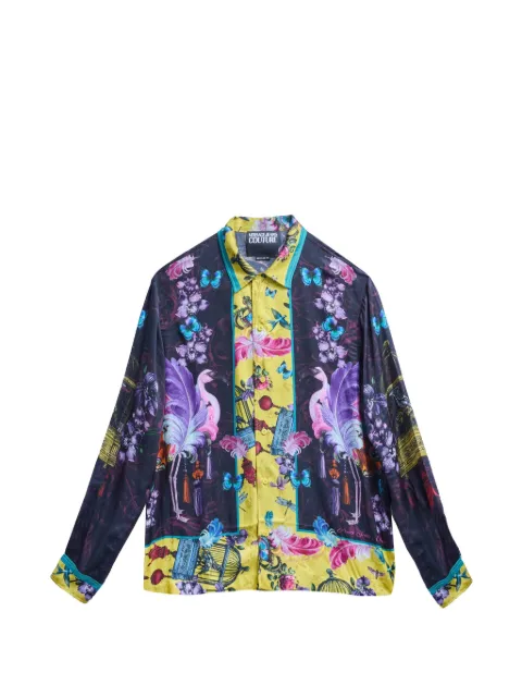 Versace Jeans Couture camisa con estampado gráfico