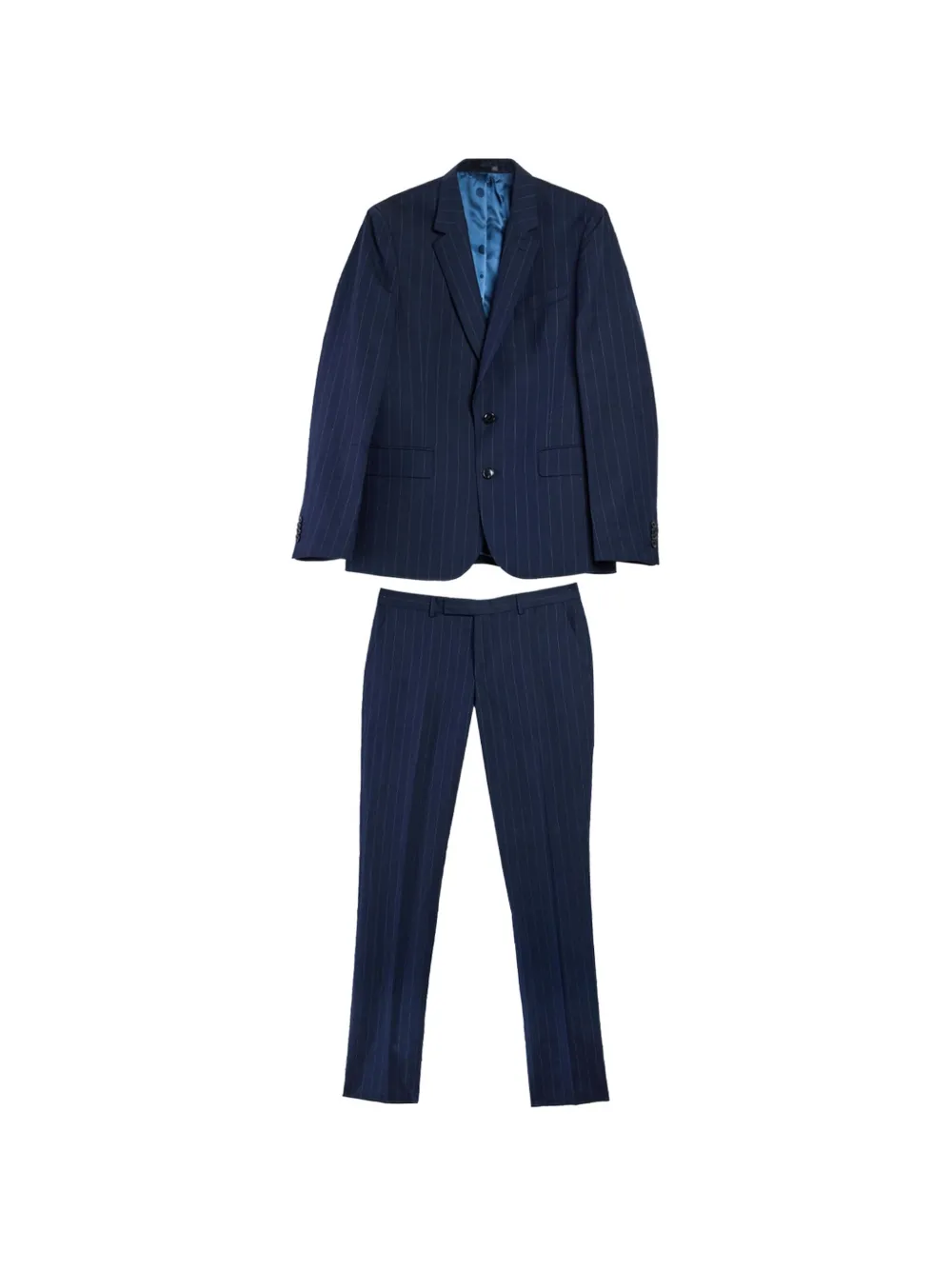 Paul Smith Completo due pezzi Soho gessato - Blu
