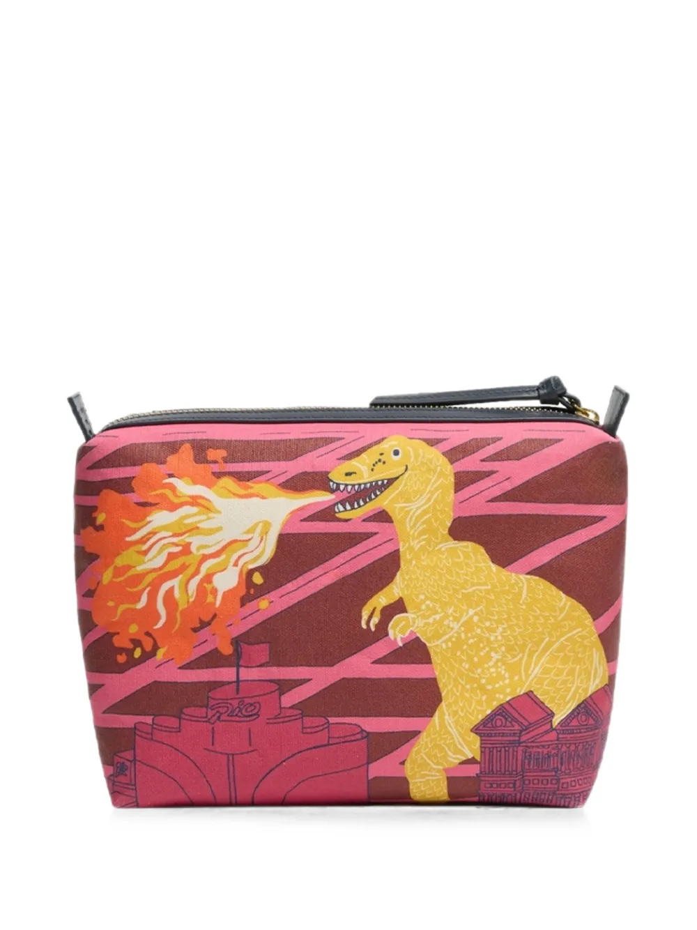 Inoui Editions City Tasca Vegas graphic-print makeup bag