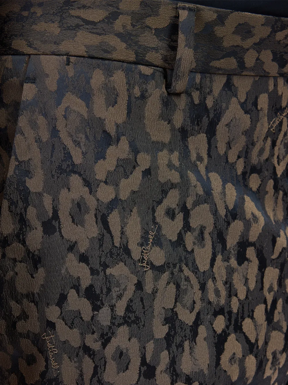 Just Cavalli Pak met dierenprint en jacquard Zwart