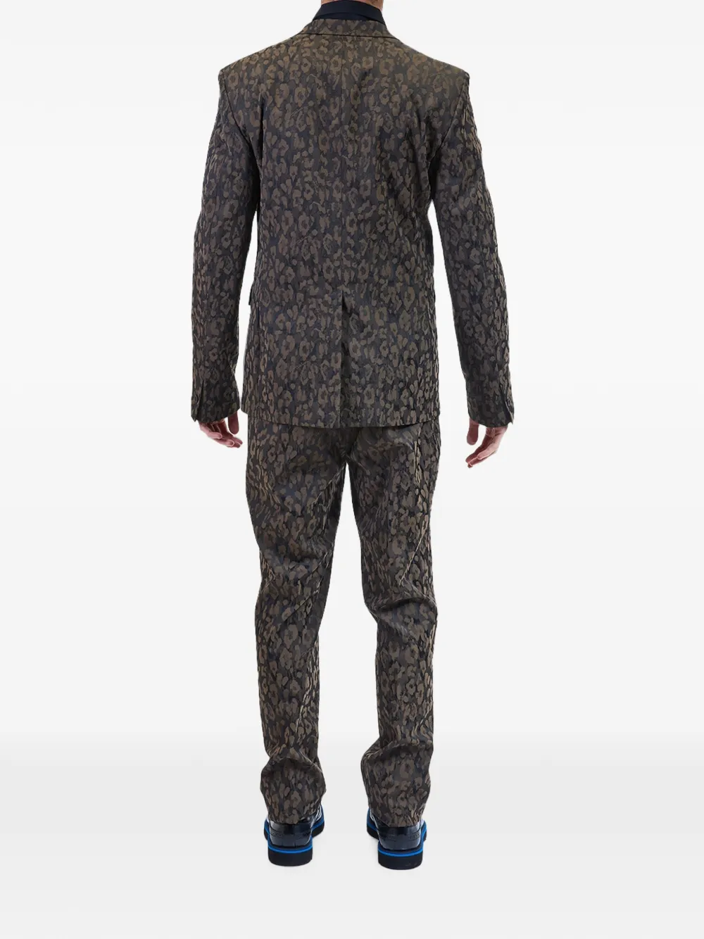 Just Cavalli Pak met dierenprint en jacquard Zwart