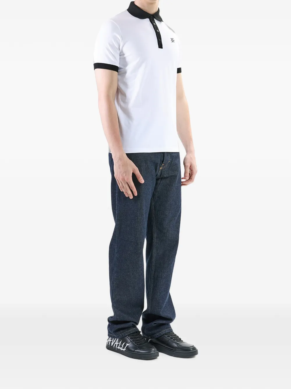 Karl Lagerfeld Karl Autograph poloshirt Wit