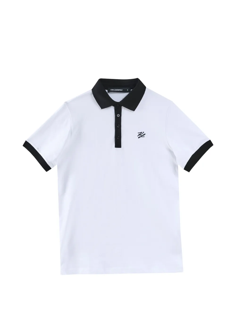 Karl Lagerfeld karl autograph polo shirt