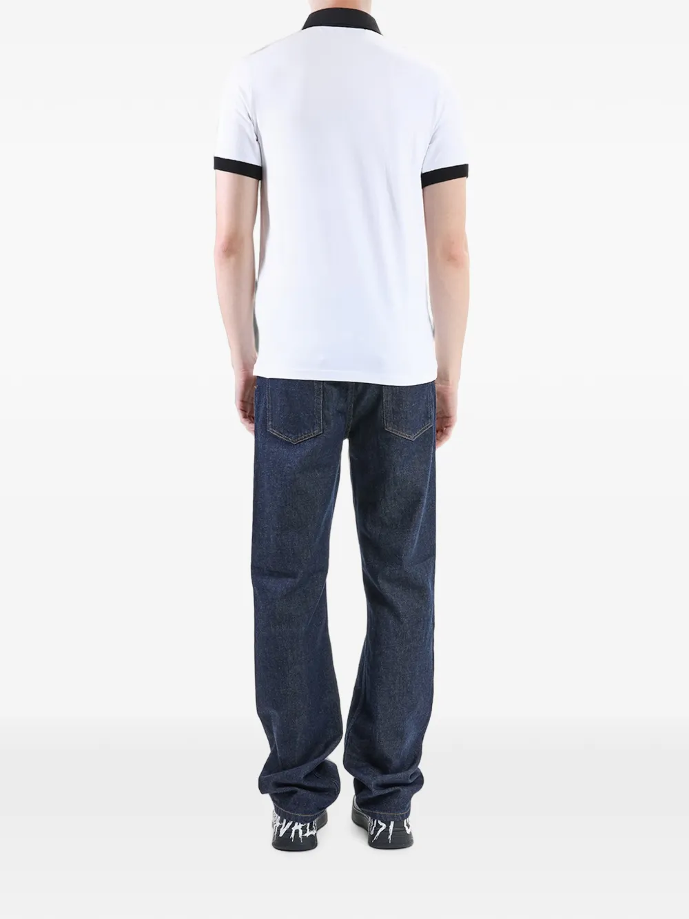 Karl Lagerfeld Karl Autograph poloshirt Wit