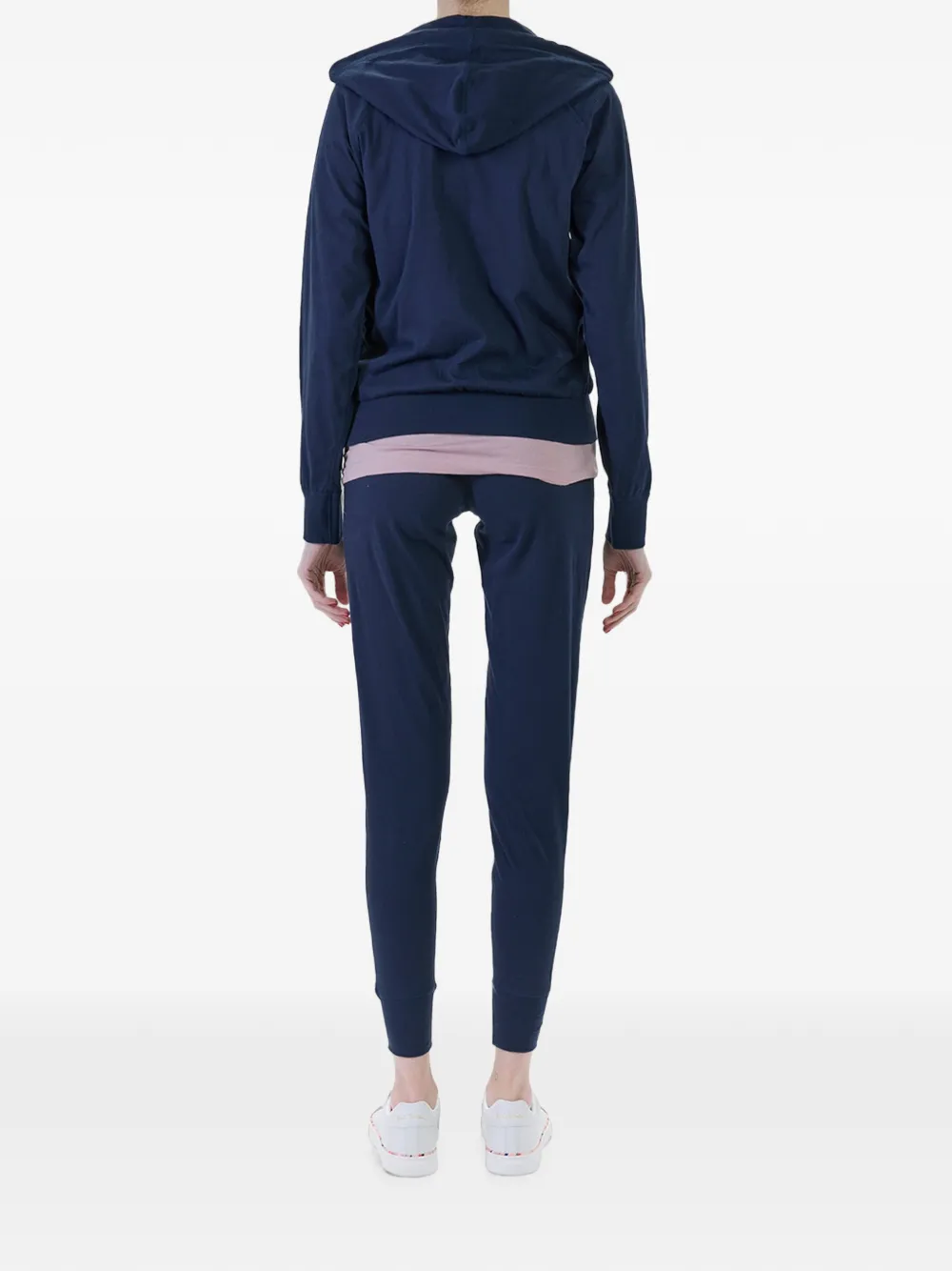 Paul Smith Swirl hoodie met hart Blauw