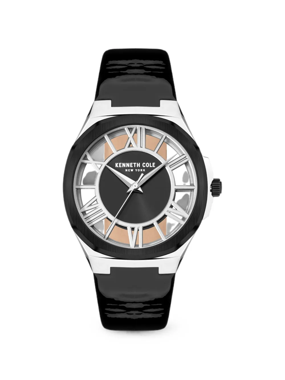 KENNETH COLE Skeleton Armbanduhr, 36mm - Schwarz