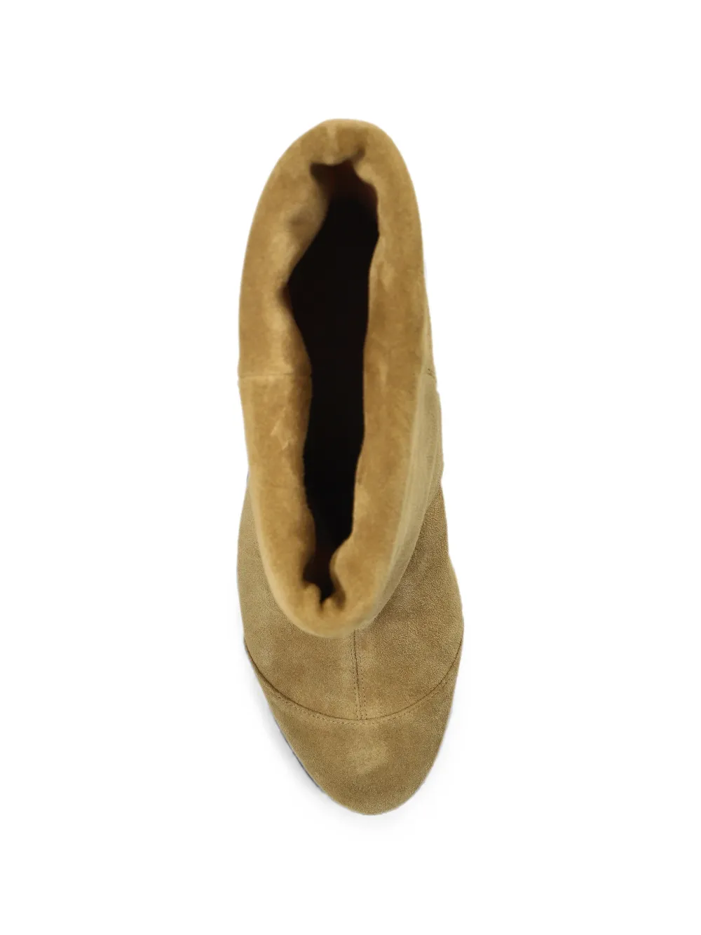 ISABEL MARANT Eldra suede ankle boots Beige