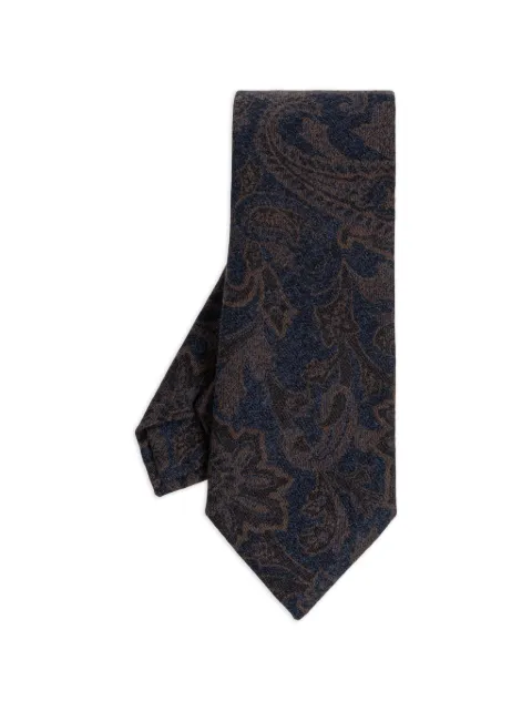 ETRO paisley-patterned silk tie
