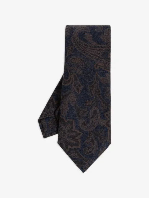 ETRO paisley-patterned silk tie