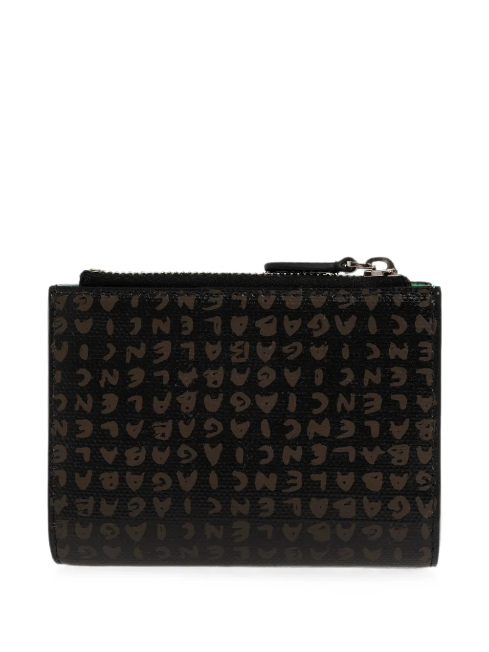 Balenciaga Portemonnee met logoprint Zwart