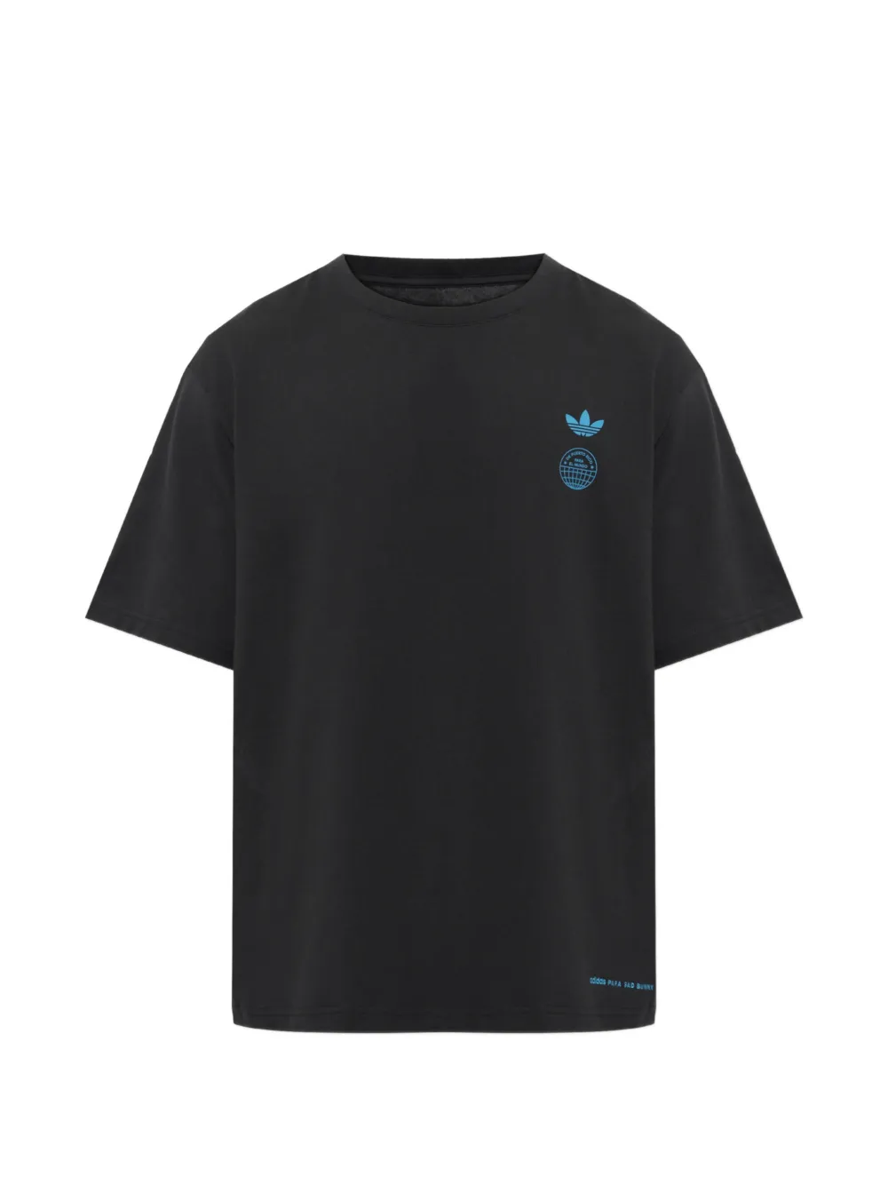adidas x Bad Bunny Lisba logo-print cotton T-shirt Zwart