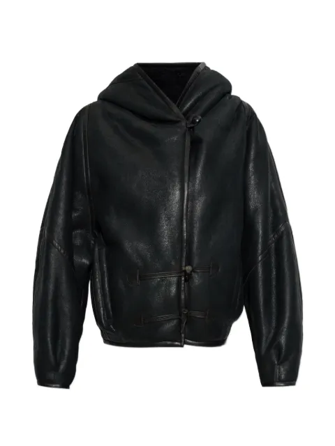 ISABEL MARANT Amiel hooded toggle-fastening jacket