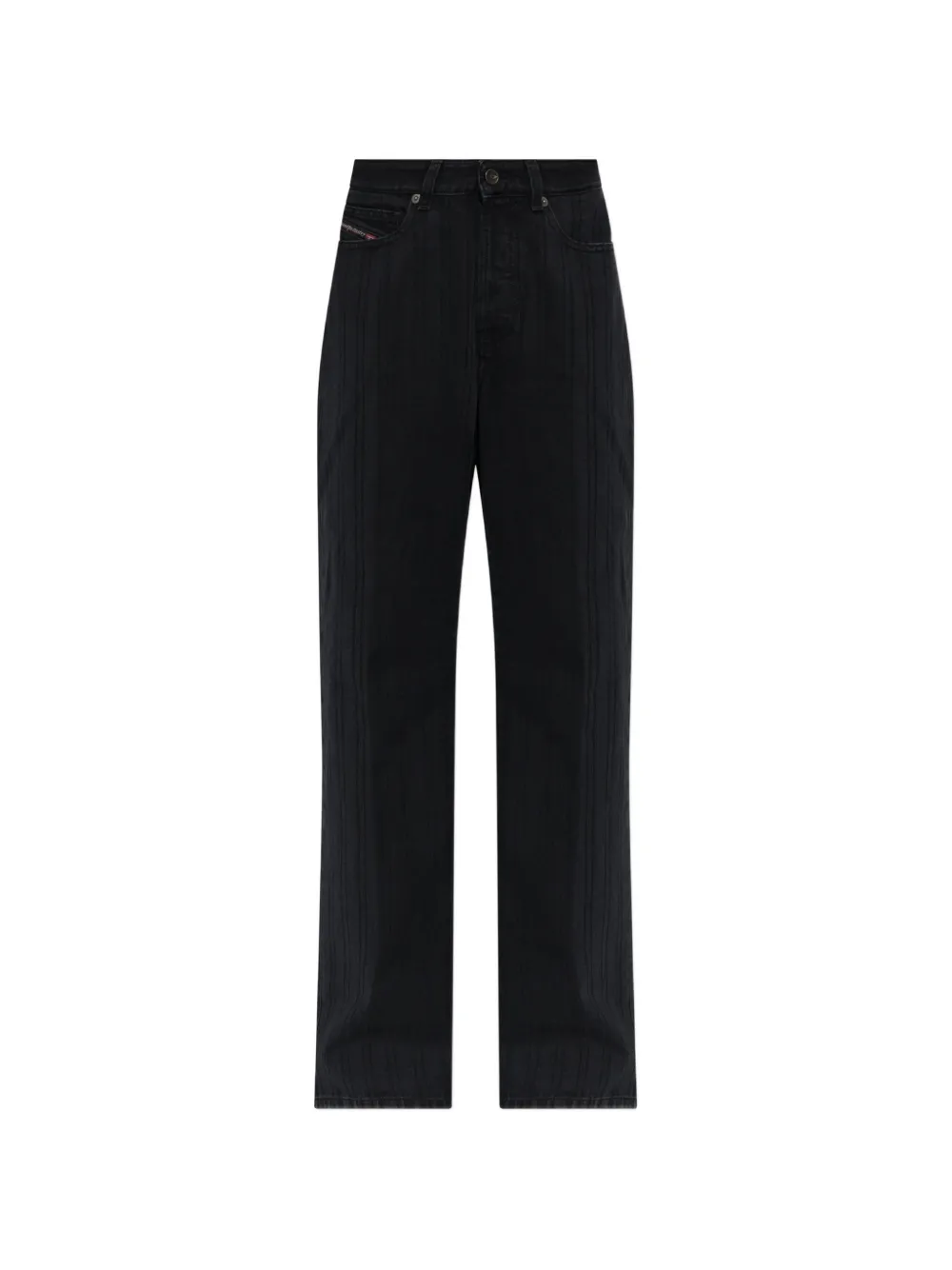 Diesel 1971 D-SENT pinstriped jeans - Nero