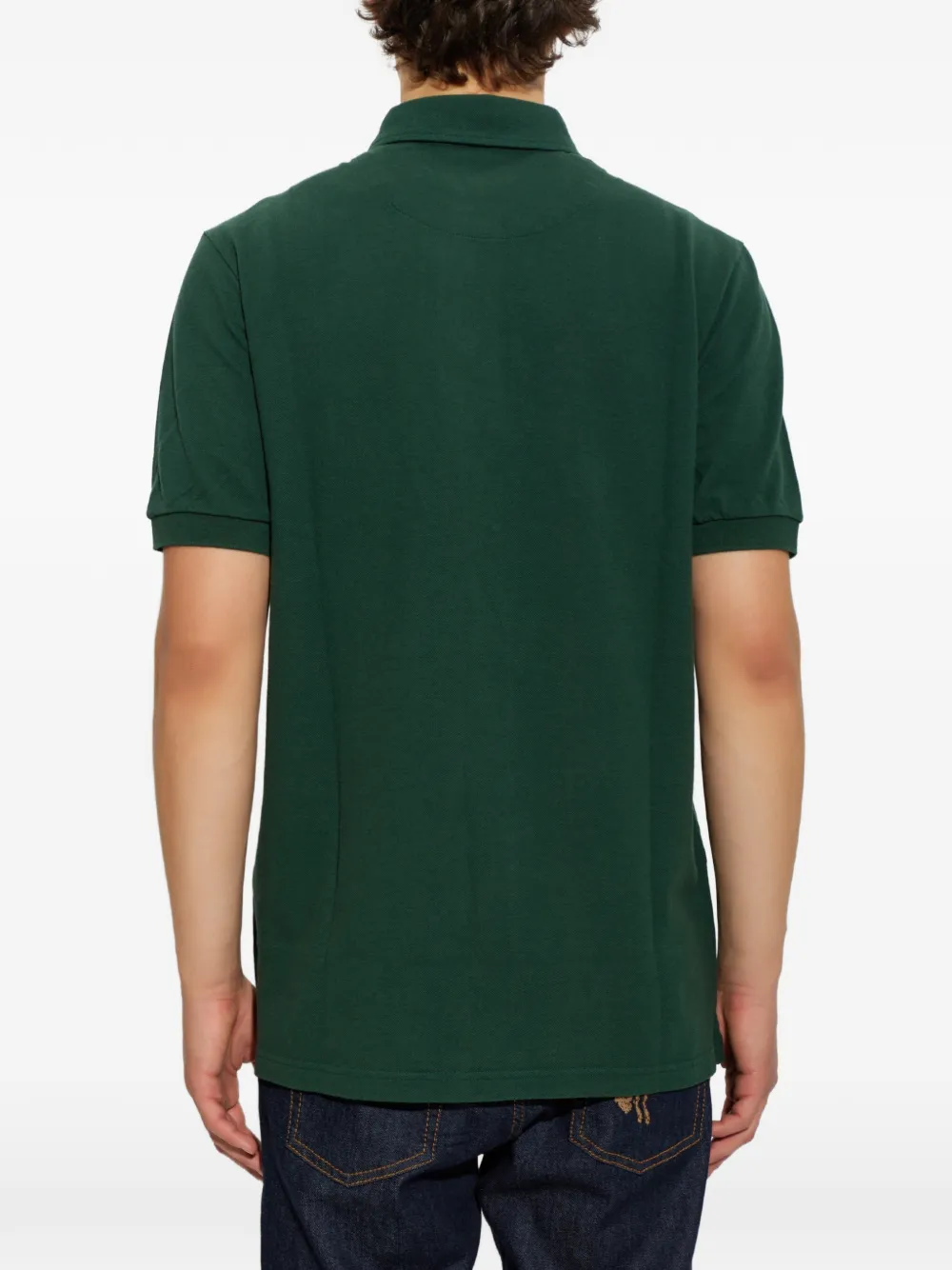 ETRO Poloshirt met geborduurd logo Groen