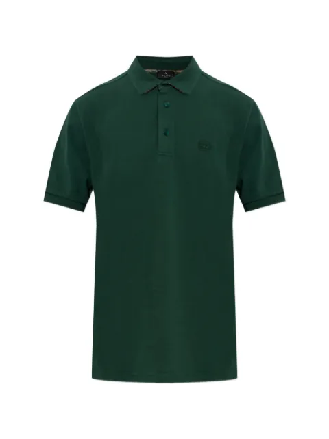 ETRO polo con logo bordado