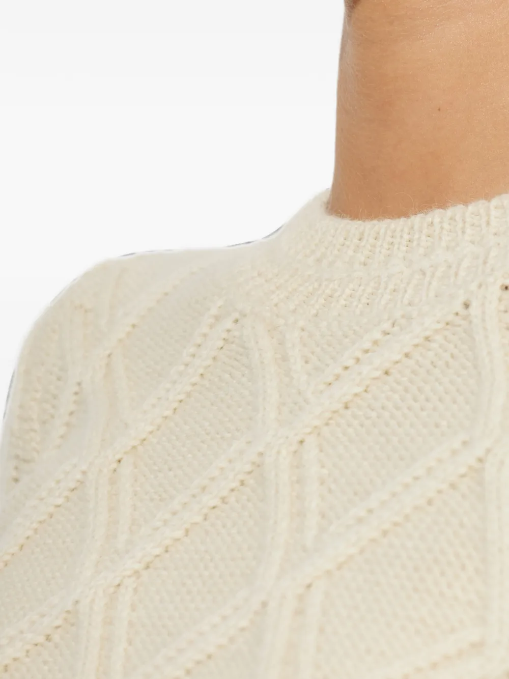 ISABEL MARANT Holly gebreid met diamant Beige