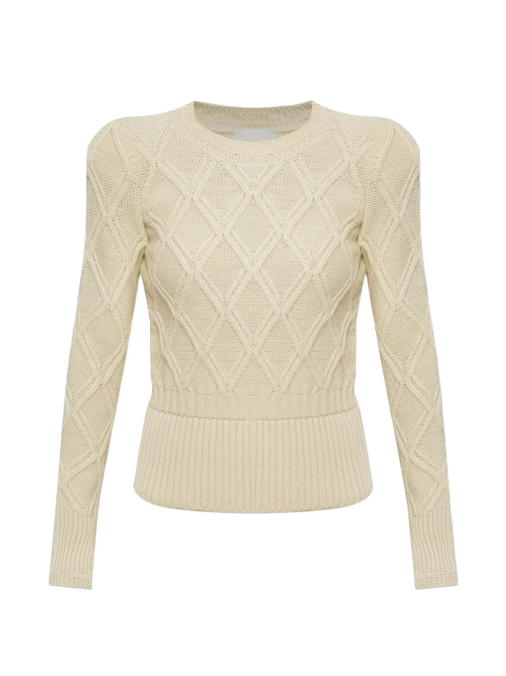 ISABEL MARANT Holly diamond-knit - Nude