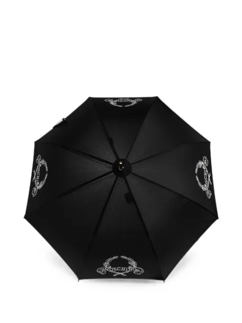 Moschino logo-print umbrella