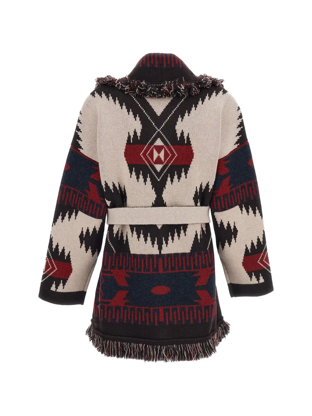 Alanui Vest met franje afwerking Zwart