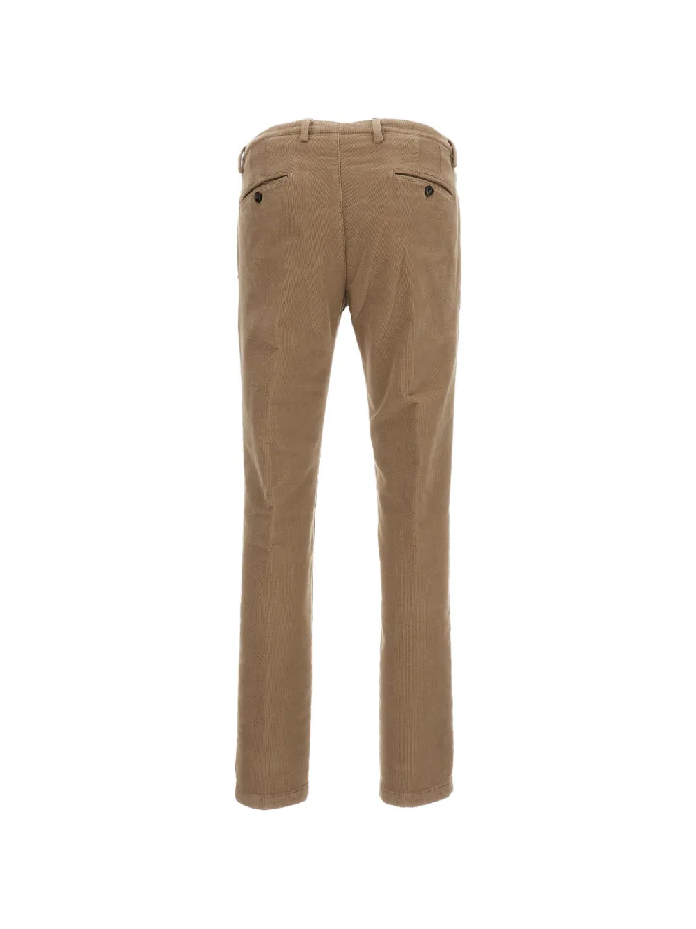 Briglia 1949 Ribfluwelen broek met toelopende pijpen Bruin