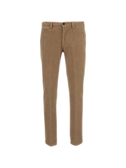 Briglia 1949 corduroy tapered trousers