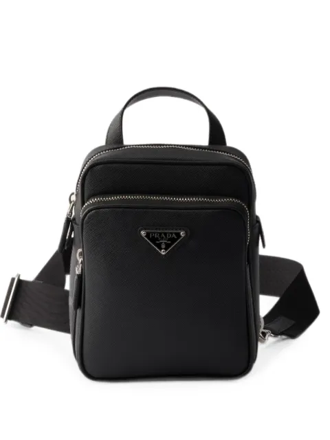 Prada Saffiano leather mini one-shoulder backpack