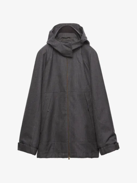 Prada mélange hopsack wool jacket