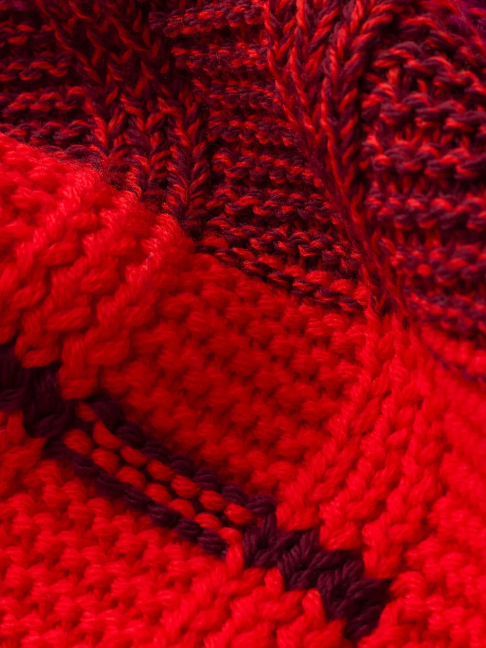 Prada Wollen sjaal Rood