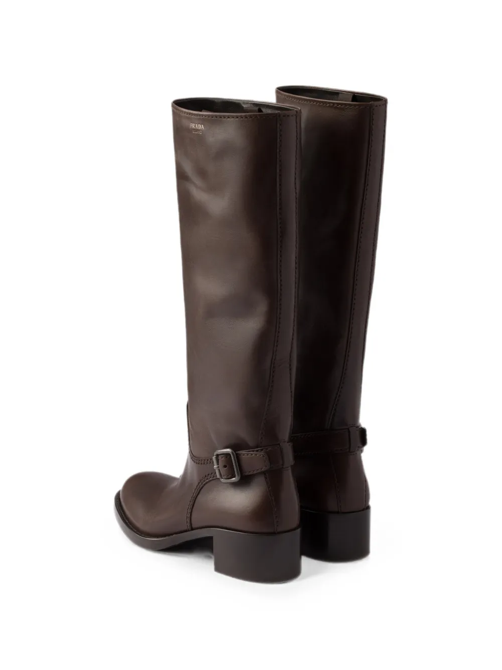 Prada leather boots Bruin