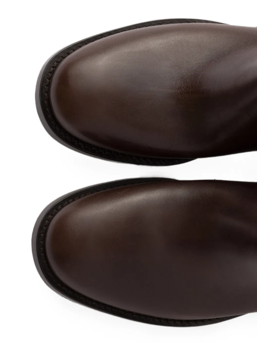 Prada leather boots Bruin