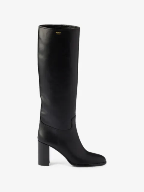 Prada bottes en cuir