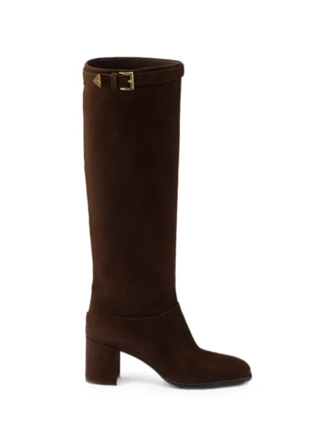 Prada suede boots