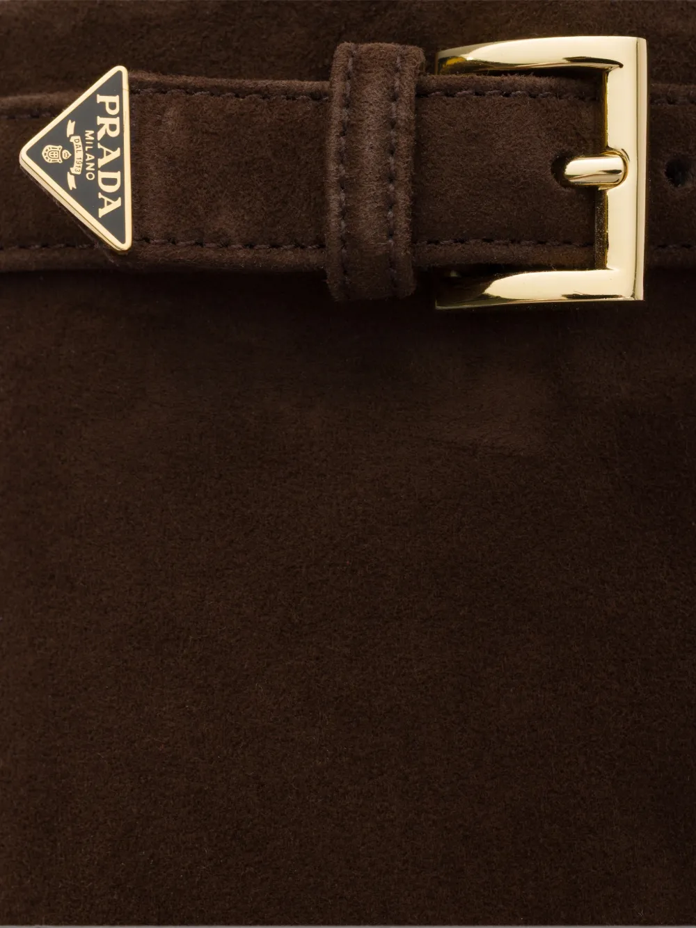 Prada suede boots Bruin
