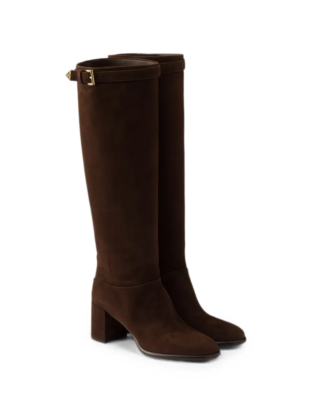 Prada suede boots Bruin