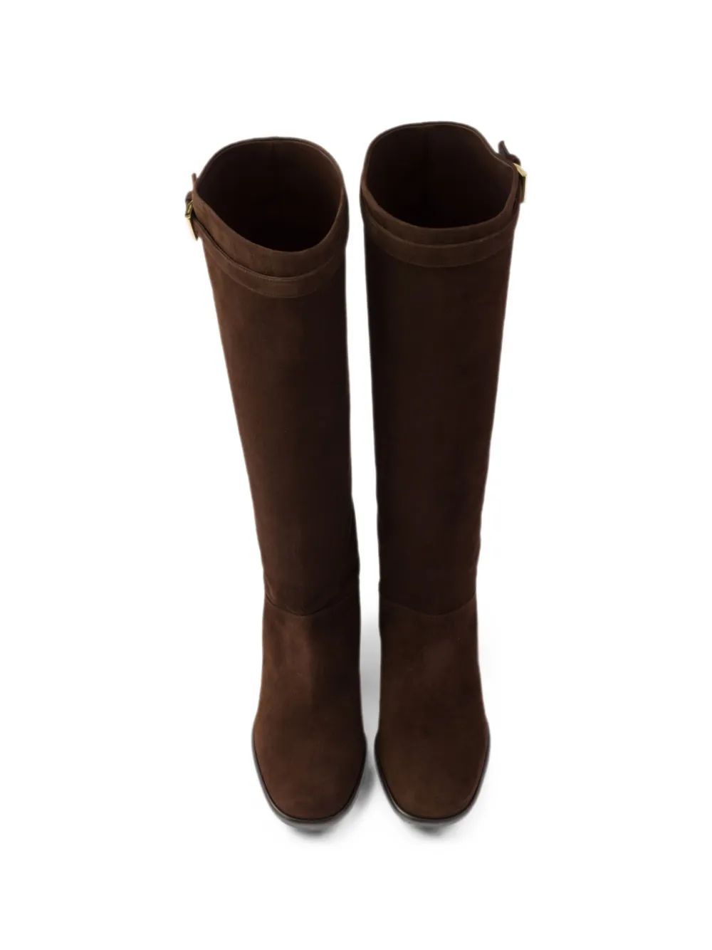 Prada suede boots Bruin