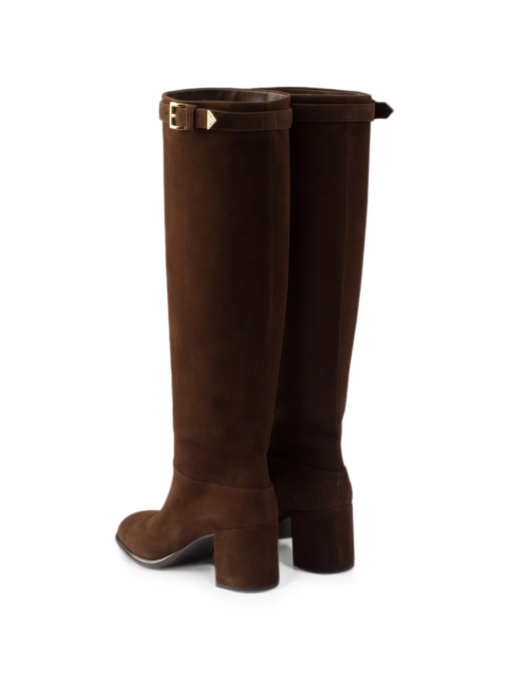 Prada suede boots Bruin