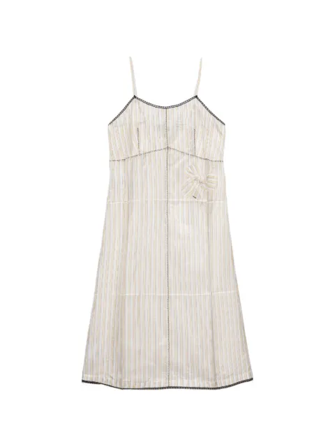 Prada striped dress with bow