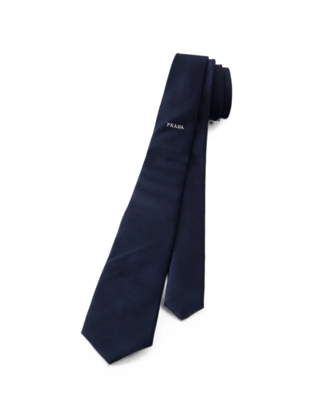 Prada Zijden stropdas Blauw