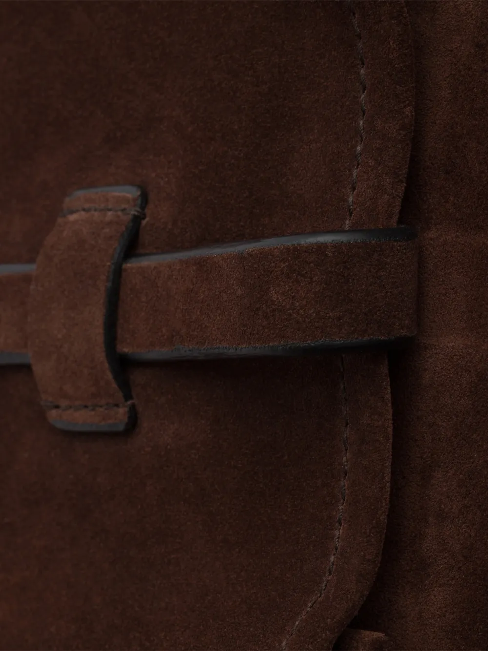 Prada Grote Route suède tas Bruin