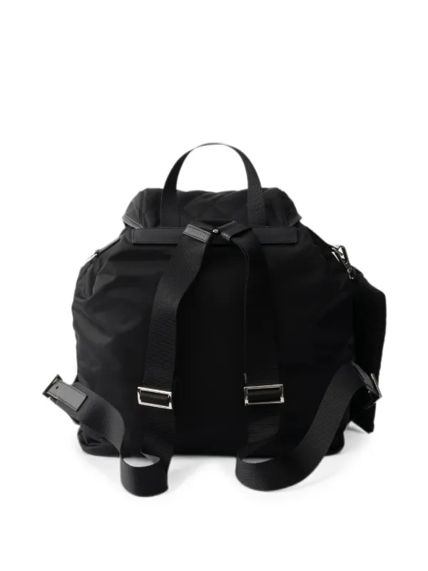 Prada Re-Nylon キルティング バックパック M | ブラック | FARFETCH JP