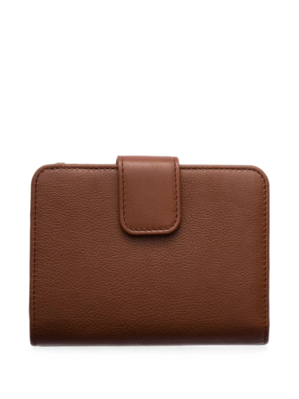 Prada Leren portemonnee Bruin