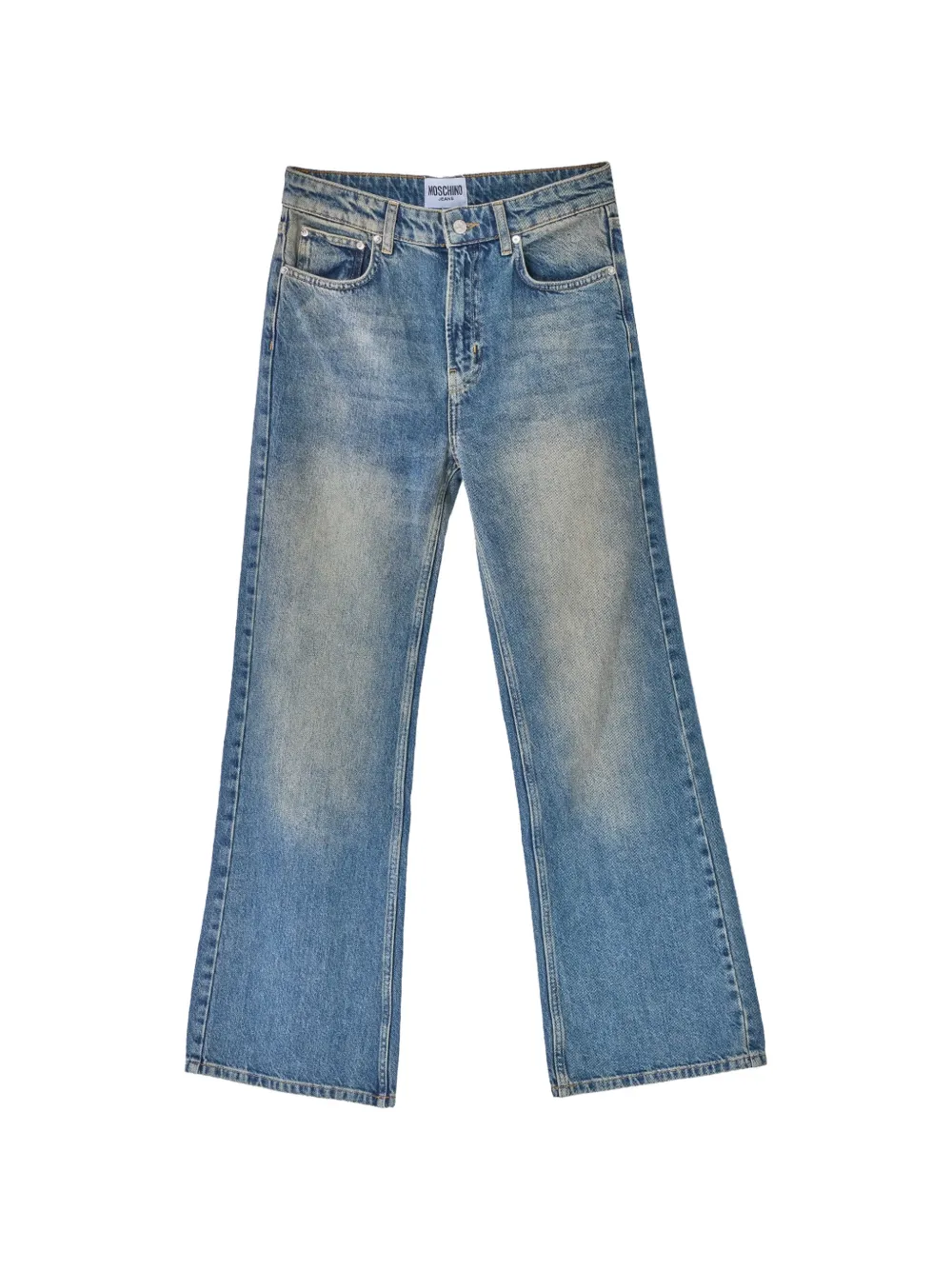 MOSCHINO JEANS low-rise bootcut jeans