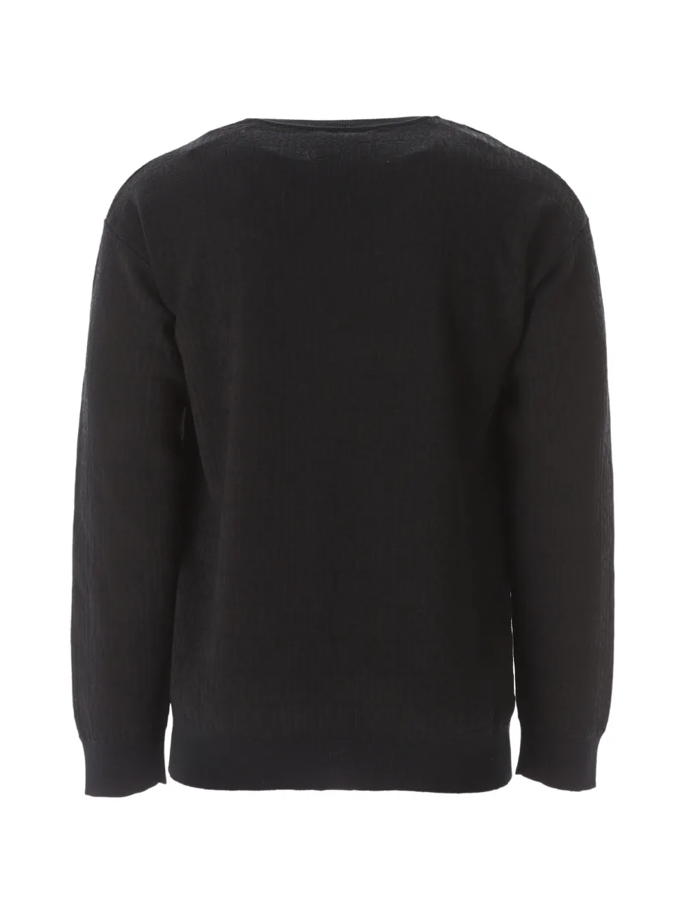 Moschino Wollen trui met logopatroon Grijs