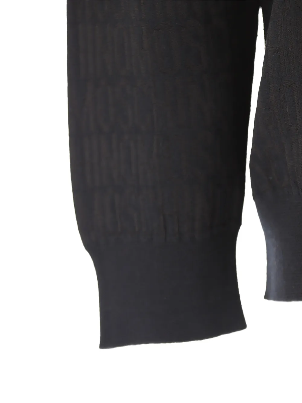 Moschino Wollen trui met logopatroon Grijs