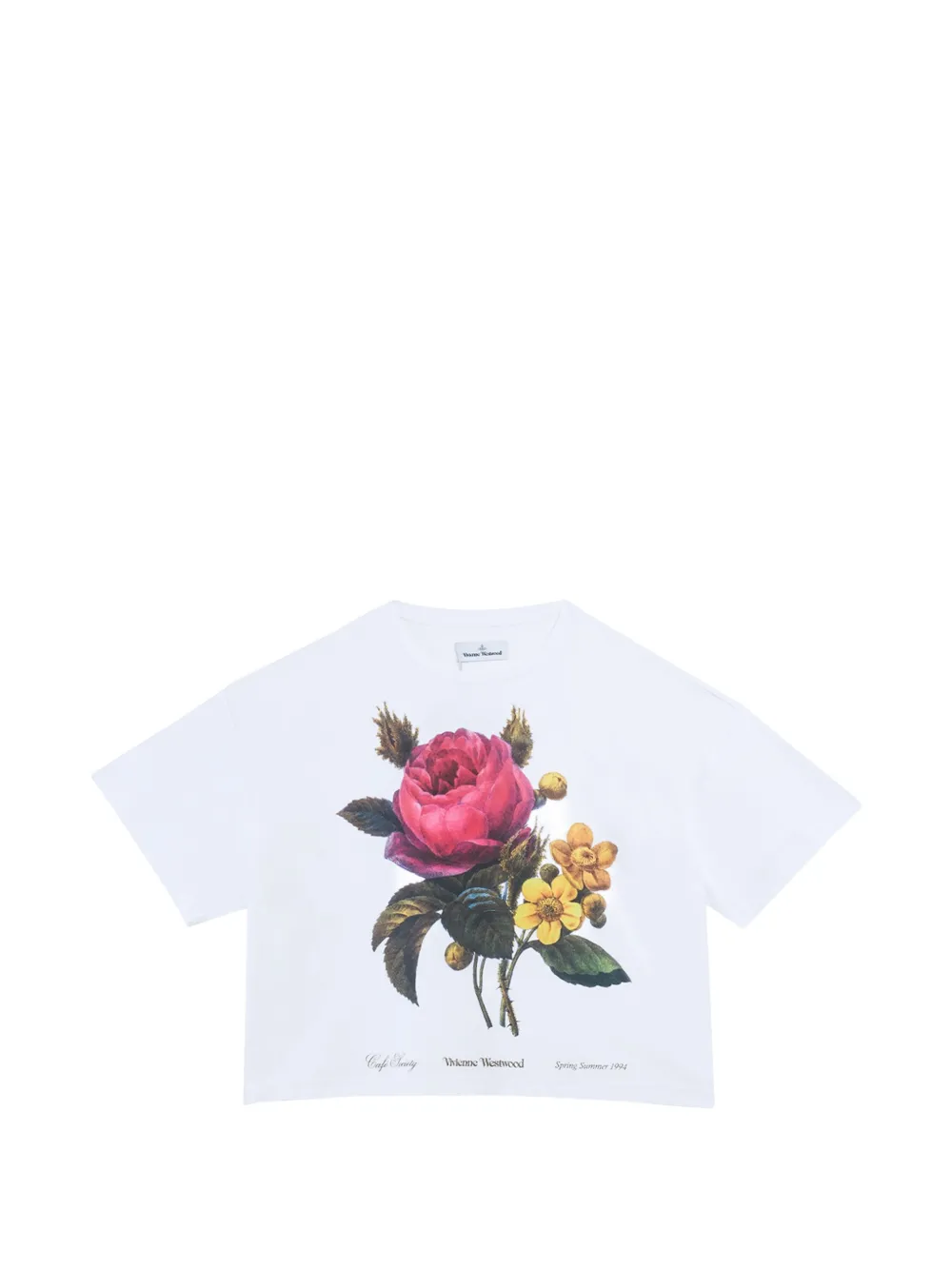 Vivienne Westwood T-shirt Flower Box - Bianco