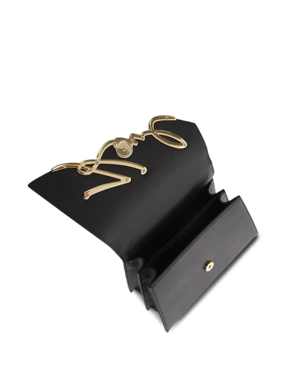 Karl Lagerfeld Karl Signature midi-crossbody Zwart