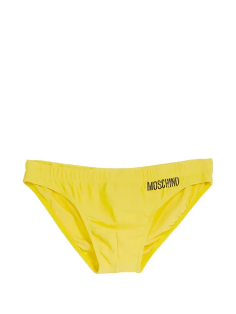 Moschino Smiley® logo-print swimming briefs