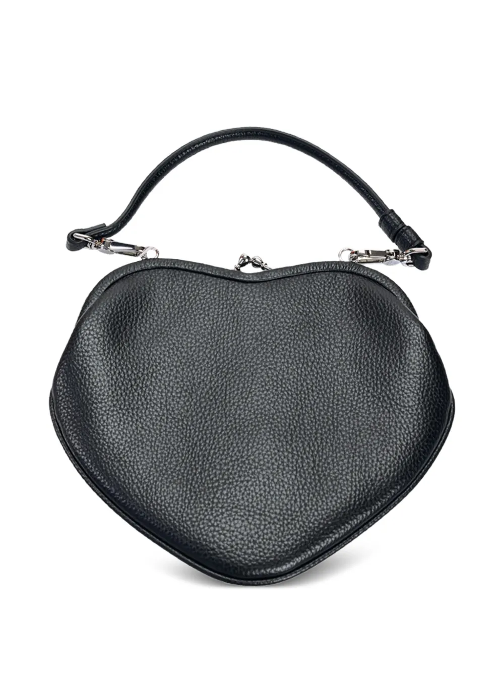Vivienne Westwood Belle Heart Orb mini-tas Zwart