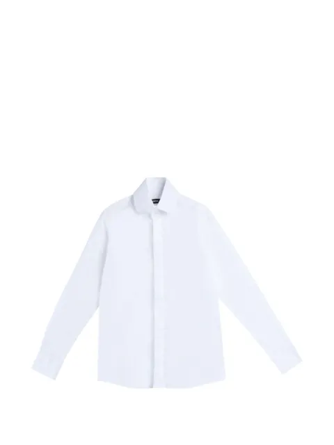 Karl Lagerfeld Camisa com botão oculto