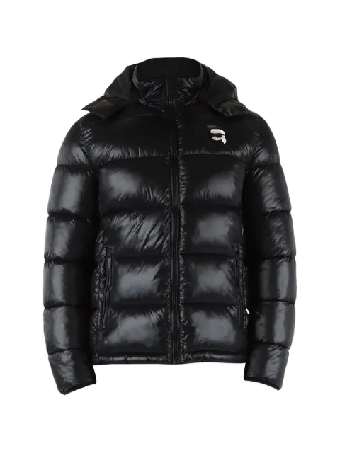 Karl Lagerfeld hooded padded jacket